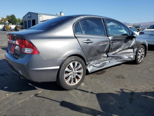 2HGFA16859H341804 - 2009 HONDA CIVIC EX CHARCOAL photo 3