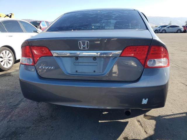 2HGFA16859H341804 - 2009 HONDA CIVIC EX CHARCOAL photo 6