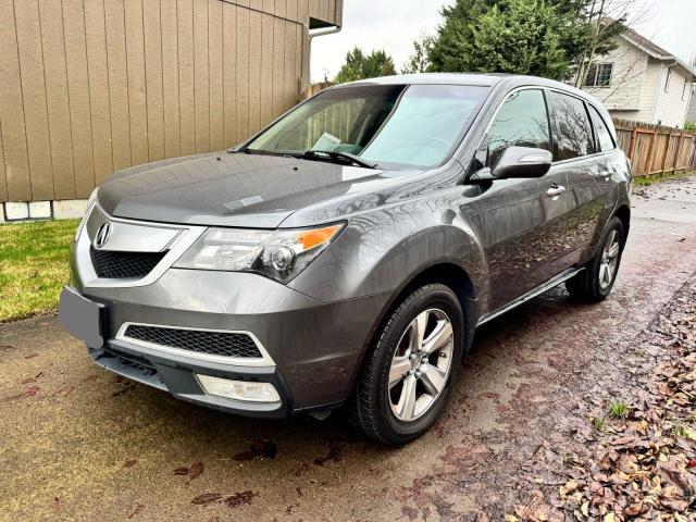2HNYD2H61BH550134 - 2011 ACURA MDX TECHNOLOGY Сұр фото 2