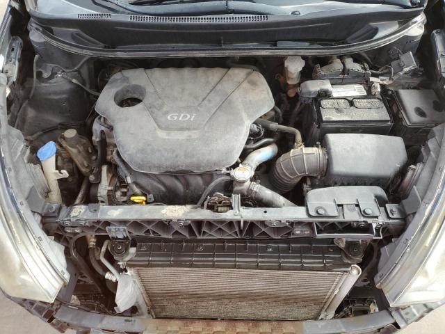 KNADM5A36C6017394 - 2012 KIA RIO LX BLACK photo 11