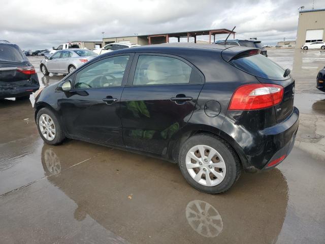 KNADM5A36C6017394 - 2012 KIA RIO LX BLACK photo 2