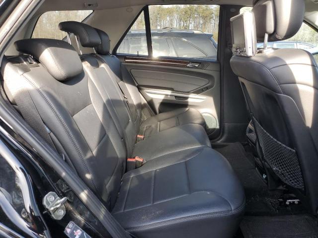 4JGBB8GBXBA645773 - 2011 MERCEDES-BENZ ML 350 4MATIC BLACK photo 11