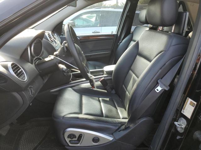 4JGBB8GBXBA645773 - 2011 MERCEDES-BENZ ML 350 4MATIC BLACK photo 7
