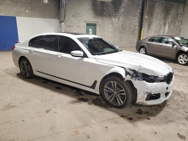 WBA7E4C54KGV70492 - 2019 BMW 740 XI WHITE photo 4