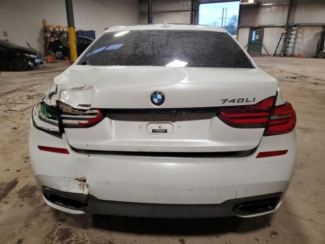 WBA7E4C54KGV70492 - 2019 BMW 740 XI WHITE photo 6