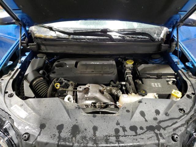 1C4PJMBN6KD158821 - 2019 JEEP CHEROKEE TRAILHAWK BLUE photo 12