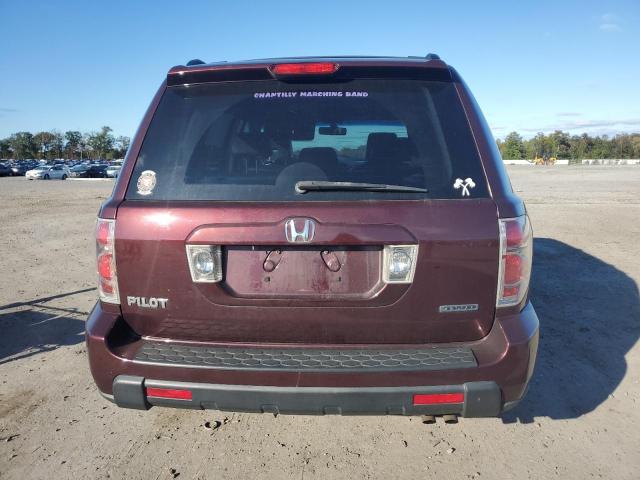 5FNYF185X8B014699 - 2008 HONDA PILOT EXL Bordo fotoğraf 6