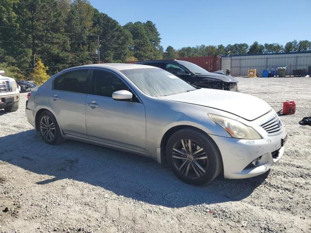 JN1DV6AP7CM812994 - 2012 INFINITI G25 BASE SILVER photo 4