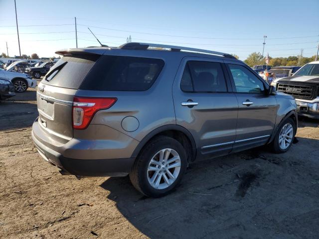1FM5K8D8XDGA19033 - 2013 FORD EXPLORER XLT ნაცრისფერი ფოტო 3