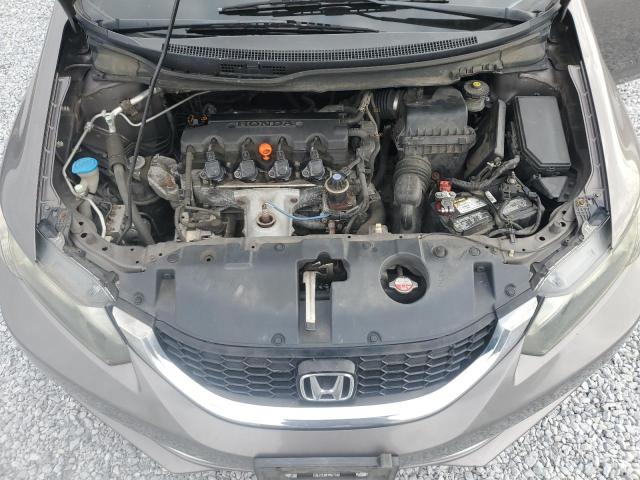 19XFB2F99DE249013 - 2013 HONDA CIVIC EXL ყავისფერი ფოტო 11