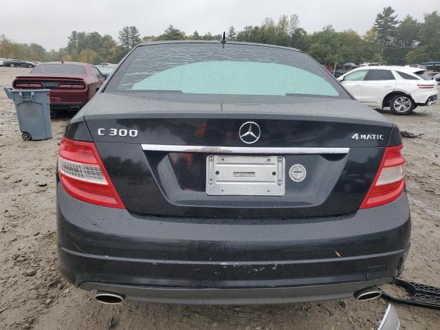 WDDGF8BB6AF444594 - 2010 MERCEDES-BENZ C 300 4MATIC BLACK photo 6