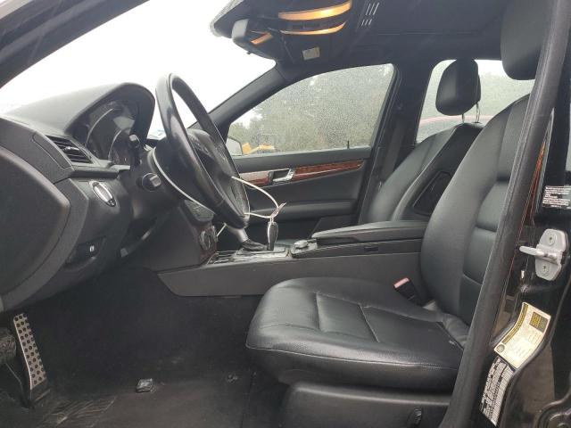 WDDGF8BB6AF444594 - 2010 MERCEDES-BENZ C 300 4MATIC BLACK photo 7