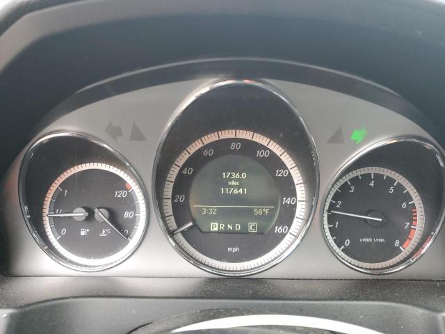 WDDGF8BB6AF444594 - 2010 MERCEDES-BENZ C 300 4MATIC BLACK photo 9