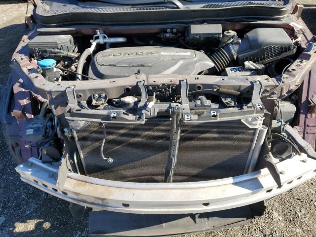 5FNYF6H92JB033592 - 2018 HONDA PILOT TOURING 勃艮第红 照片 12