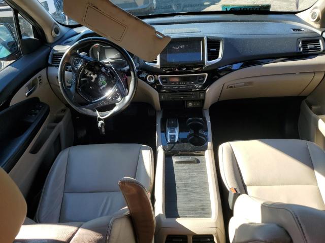 5FNYF6H92JB033592 - 2018 HONDA PILOT TOURING 勃艮第红 照片 8