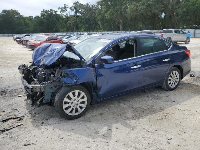 3N1AB7AP2JY341669 - 2018 NISSAN SENTRA S 蓝色 照片 2