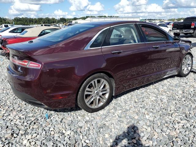 3LN6L2G98DR819776 - 2013 LINCOLN MKZ MAROON photo 3