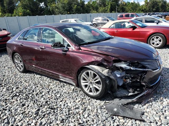 3LN6L2G98DR819776 - 2013 LINCOLN MKZ MAROON photo 4