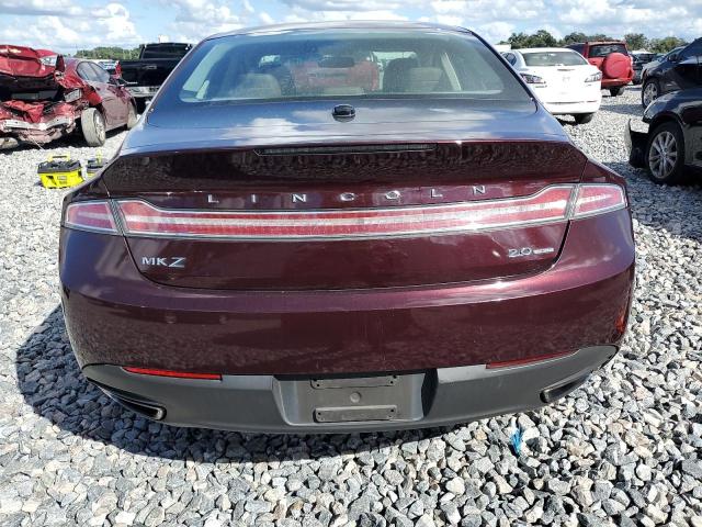 3LN6L2G98DR819776 - 2013 LINCOLN MKZ MAROON photo 6