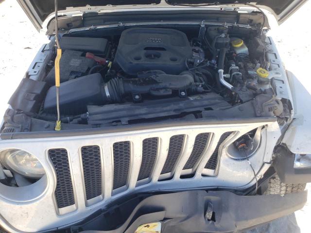 1C4HJXEN7JW244014 - 2018 JEEP WRANGLER U SAHARA Սպիտակ լուսանկար 12
