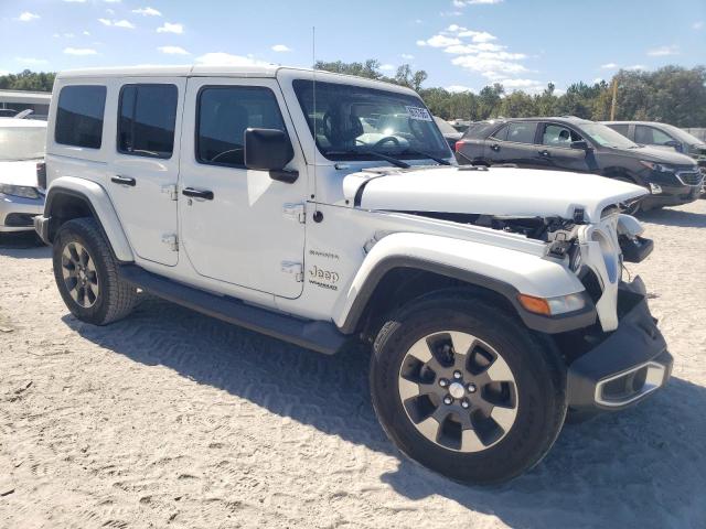 1C4HJXEN7JW244014 - 2018 JEEP WRANGLER U SAHARA Սպիտակ լուսանկար 4