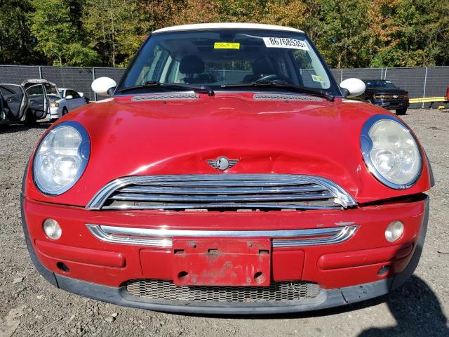 WMWRC33403TE18754 - 2003 MINI COOPER RED photo 5