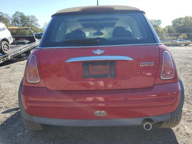 WMWRC33403TE18754 - 2003 MINI COOPER RED photo 6