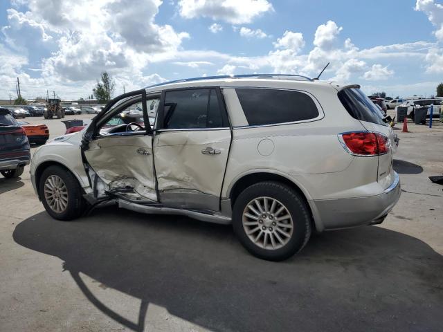 5GAKRBED4BJ124454 - 2011 BUICK ENCLAVE CXL WHITE photo 2