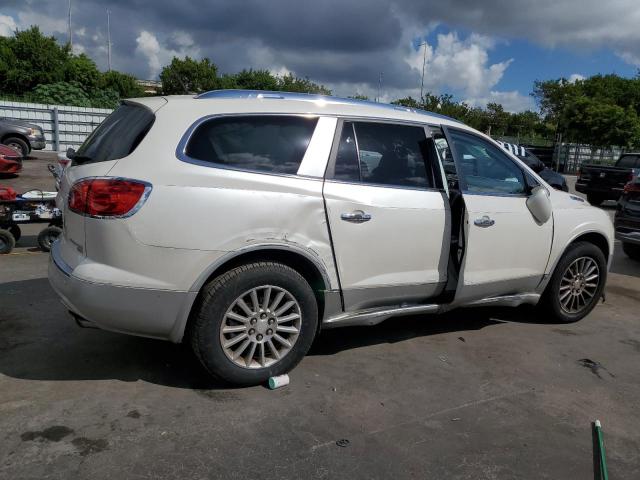 5GAKRBED4BJ124454 - 2011 BUICK ENCLAVE CXL WHITE photo 3