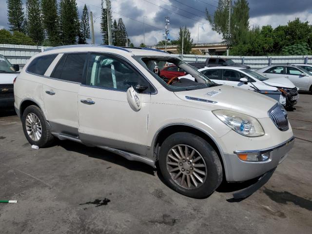 5GAKRBED4BJ124454 - 2011 BUICK ENCLAVE CXL WHITE photo 4