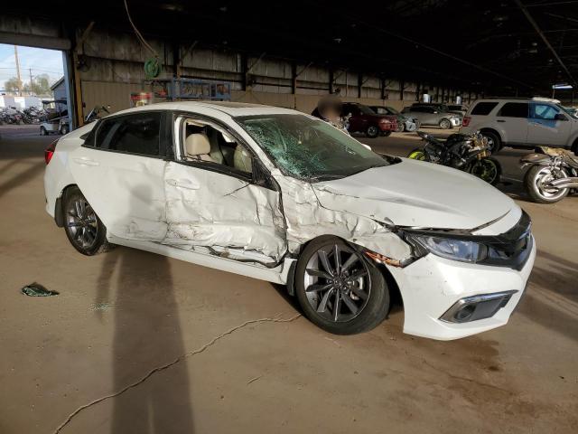 JHMFC1F7XKX005629 - 2019 HONDA CIVIC EXL თეთრი ფოტო 4
