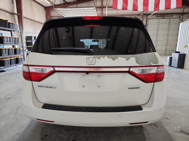 5FNRL5H90DB060222 - 2013 HONDA ODYSSEY TOURING Blanc photo 6
