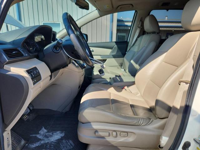 5FNRL5H90DB060222 - 2013 HONDA ODYSSEY TOURING Blanc photo 7