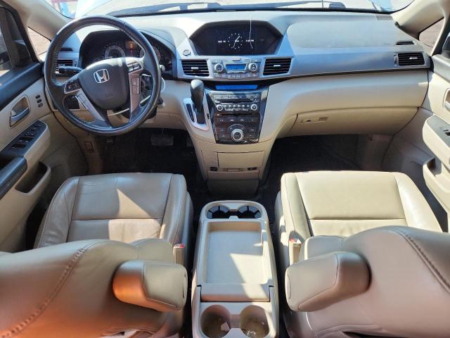 5FNRL5H90DB060222 - 2013 HONDA ODYSSEY TOURING Blanc photo 8