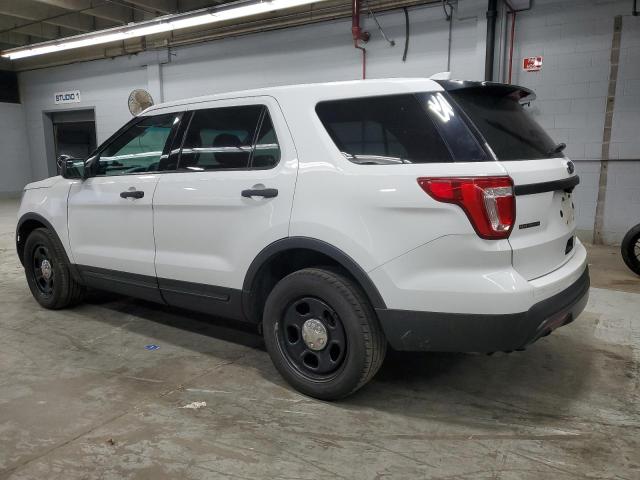 1FM5K8AR3HGA24030 - 2017 FORD EXPLORER POLICE INTERCEPTOR أبيض صورة 2