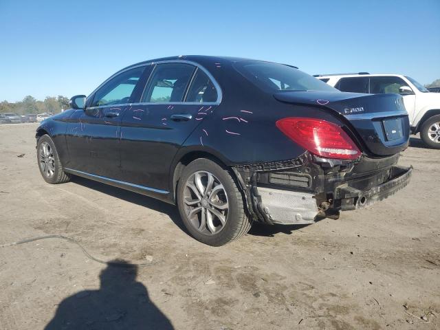 55SWF4KB7FU080811 - 2015 MERCEDES-BENZ C 300 4MATIC BLACK photo 2