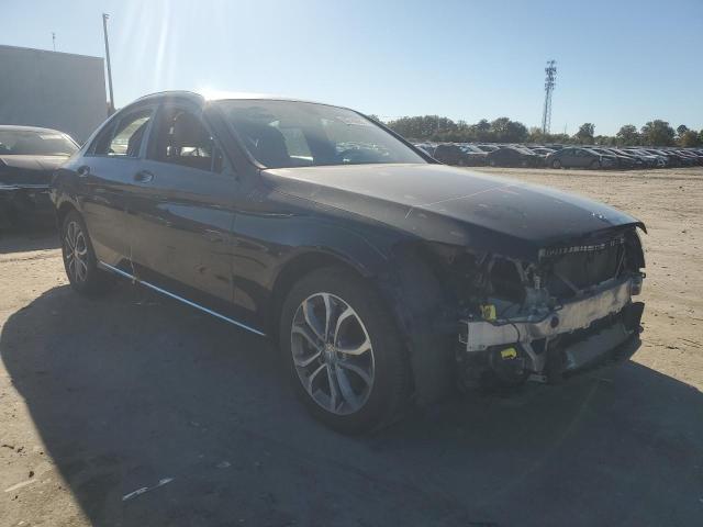 55SWF4KB7FU080811 - 2015 MERCEDES-BENZ C 300 4MATIC BLACK photo 4