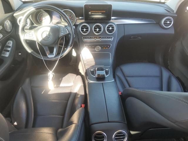 55SWF4KB7FU080811 - 2015 MERCEDES-BENZ C 300 4MATIC BLACK photo 8