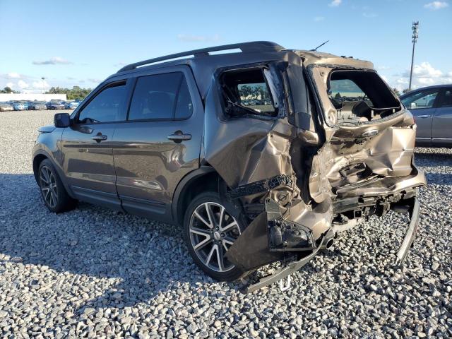 1FM5K7D86FGC34504 - 2015 FORD EXPLORER XLT Коричневый фото 2