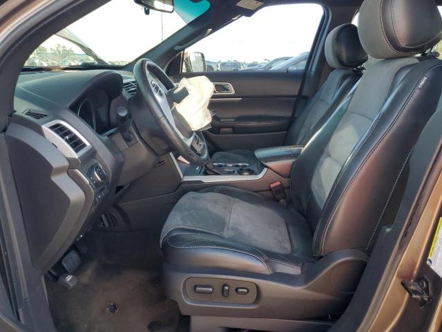 1FM5K7D86FGC34504 - 2015 FORD EXPLORER XLT Коричневый фото 7