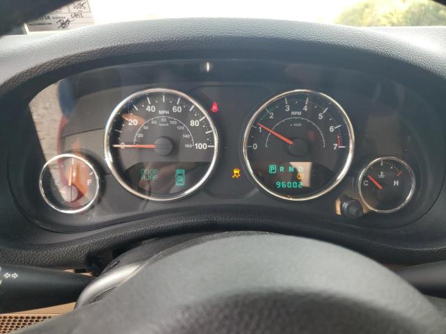 1C4AJWBG0CL123685 - 2012 JEEP WRANGLER SAHARA Կարմիր լուսանկար 9