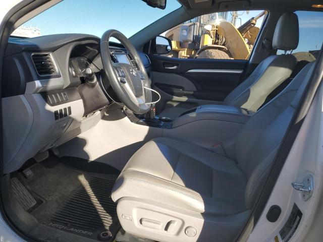 5TDJKRFH3FS181956 - 2015 TOYOTA HIGHLANDER XLE WHITE photo 7