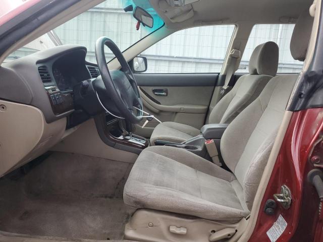 4S3BH675X27630916 - 2002 SUBARU LEGACY OUTBACK AWP 勃艮第红 照片 7