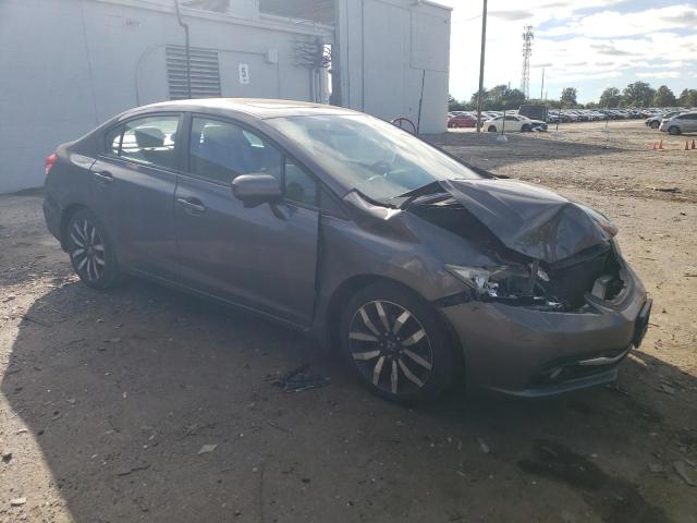 2HGFB2F9XFH552844 - 2015 HONDA CIVIC EXL GRAY photo 4