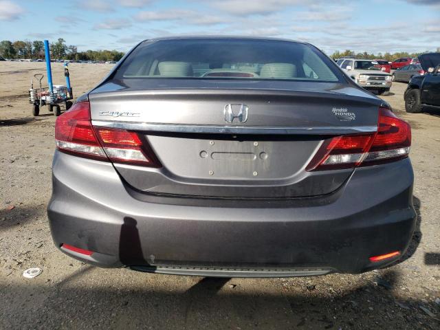 2HGFB2F9XFH552844 - 2015 HONDA CIVIC EXL GRAY photo 6
