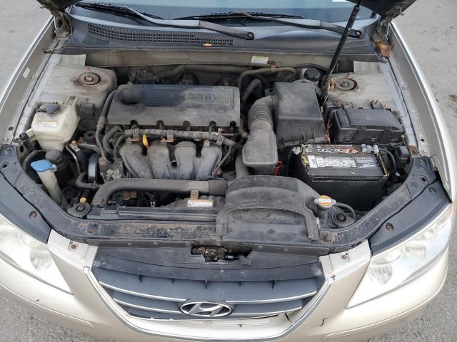 5NPET46C39H424066 - 2009 HYUNDAI SONATA GLS BEIGE photo 11