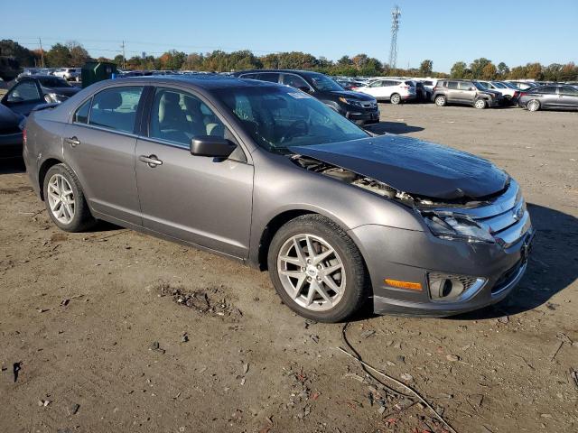 3FAHP0JA5BR323894 - 2011 FORD FUSION SEL GRAY photo 4