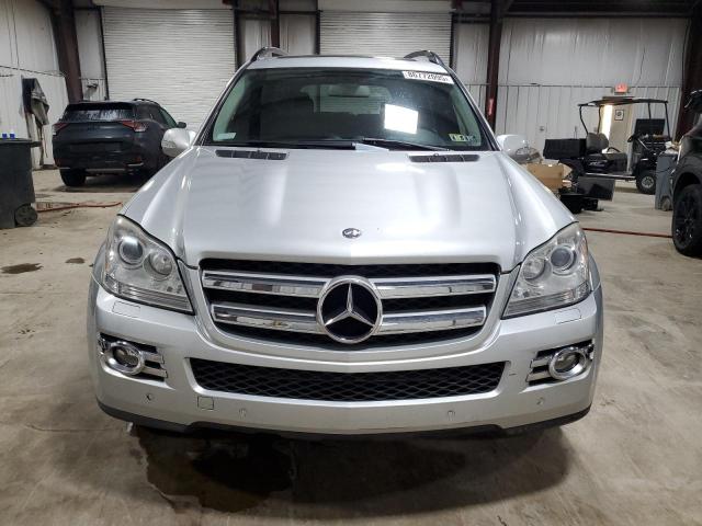 4JGBF71E97A211448 - 2007 MERCEDES-BENZ GL 450 4MATIC SILVER photo 5