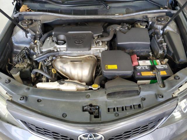 4T1BF1FK1CU011037 - 2012 TOYOTA CAMRY BASE Сұр фото 11