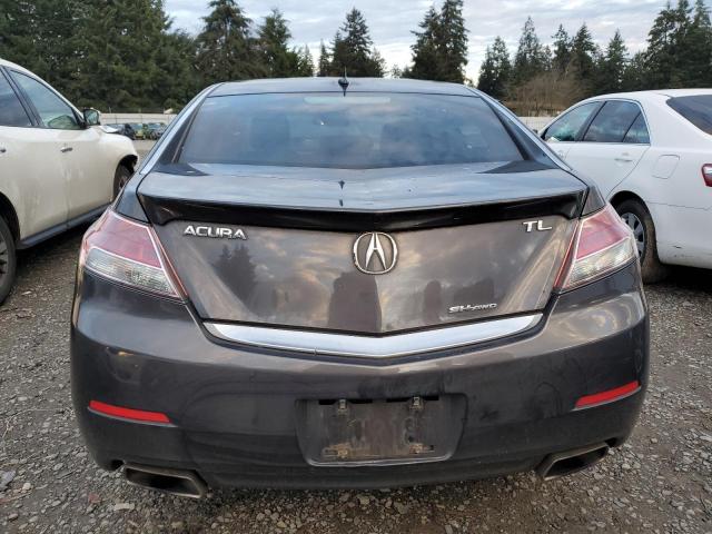 19UUA9F58CA010636 - 2012 ACURA TL ნაცრისფერი ფოტო 6
